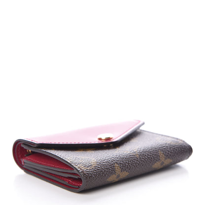 Louis Vuitton Monogram Zoe Wallet Fuchsia 4 of 7