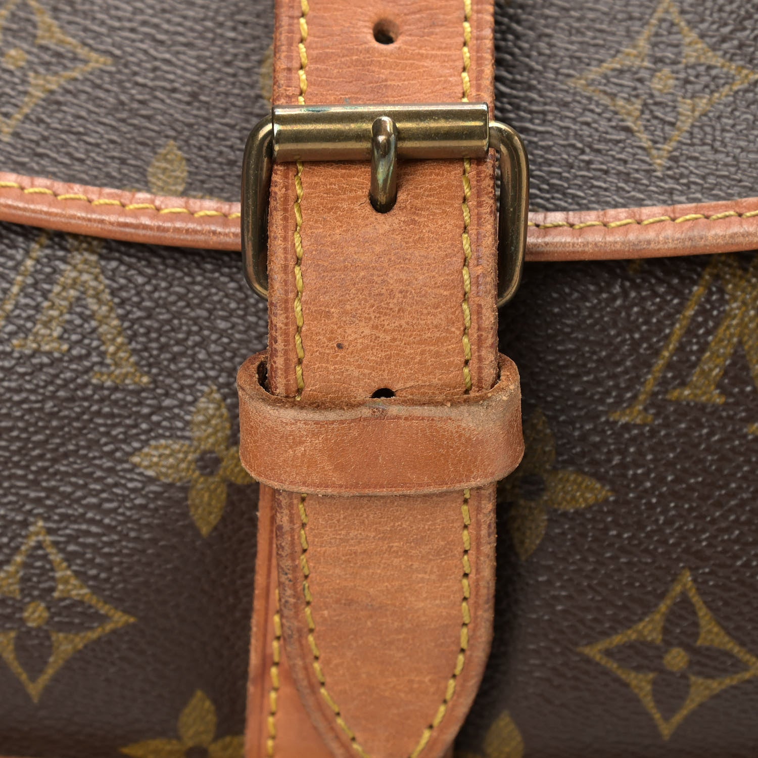 Louis Vuitton Monogram Saumur 35 14 of 21