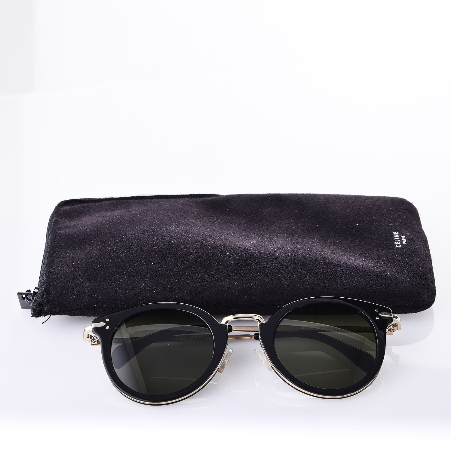 Celine Acetate Lea Sunglasses CL41373/S Black 7 of 7