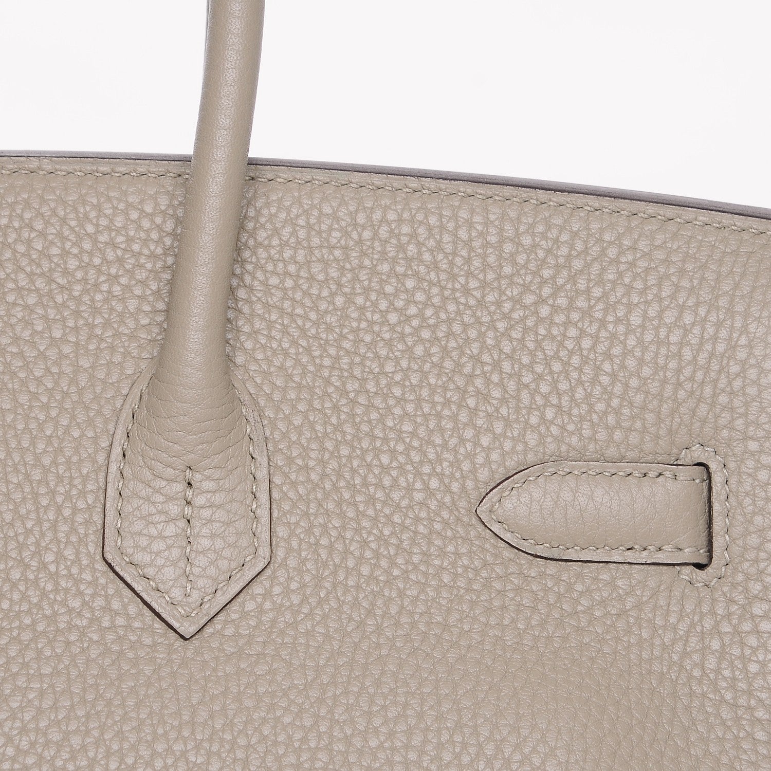 Hermes Taurillon Clemence Birkin 35 Sauge 20 of 27