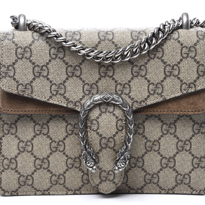 Gucci GG Supreme Monogram Mini Dionysus Shoulder Bag Taupe 12 of 12