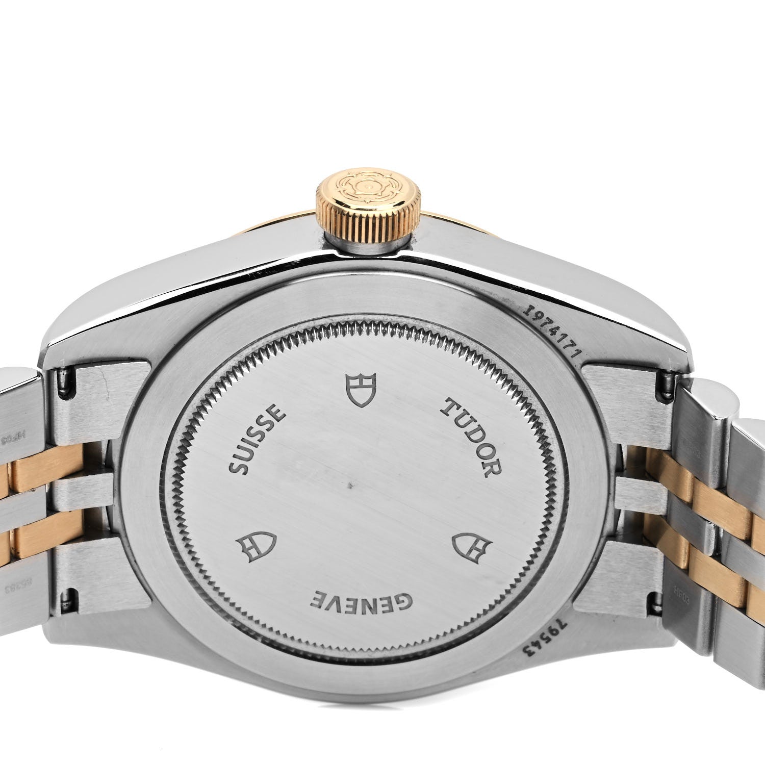 TUDOR Stainless Steel 18K Yellow Gold 41mm Black Bay Automatic Watch Black 79543 4 of 5