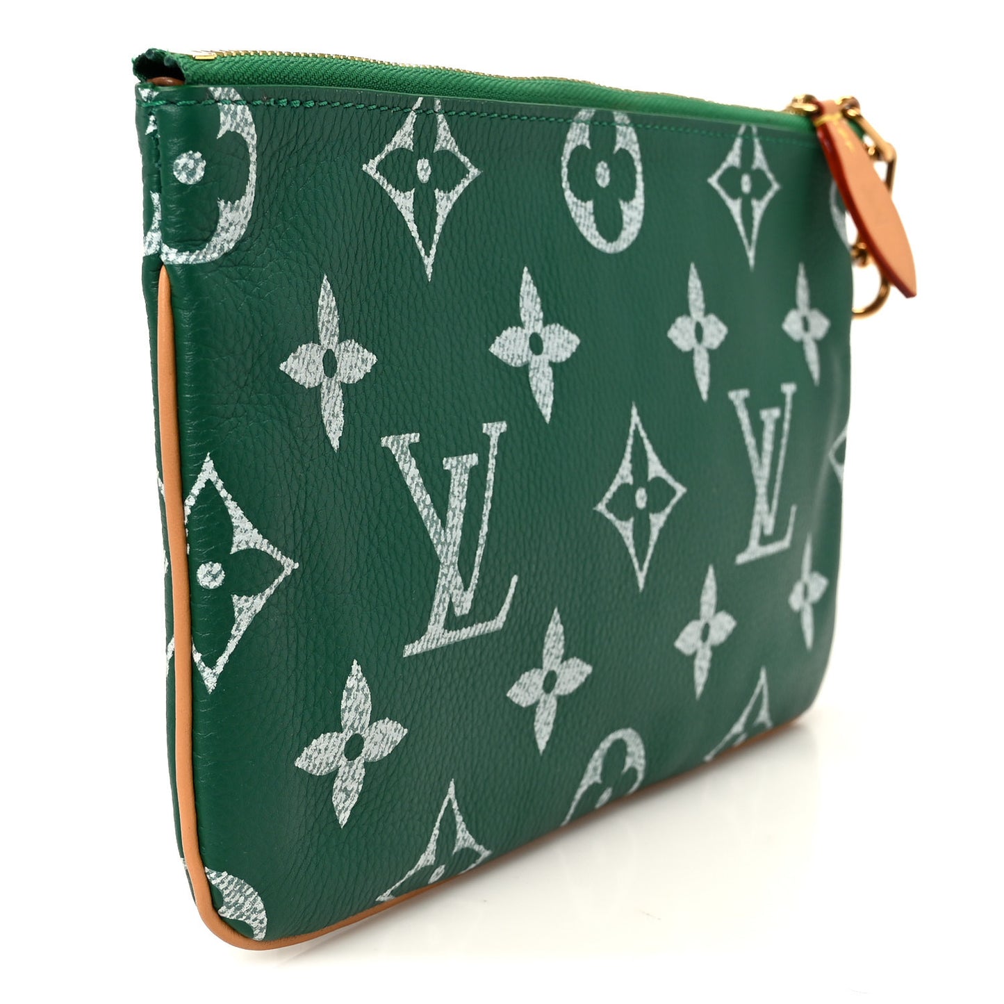 Calfskin Monogram Speedy P9 Bandouliere 50 Pochette Green