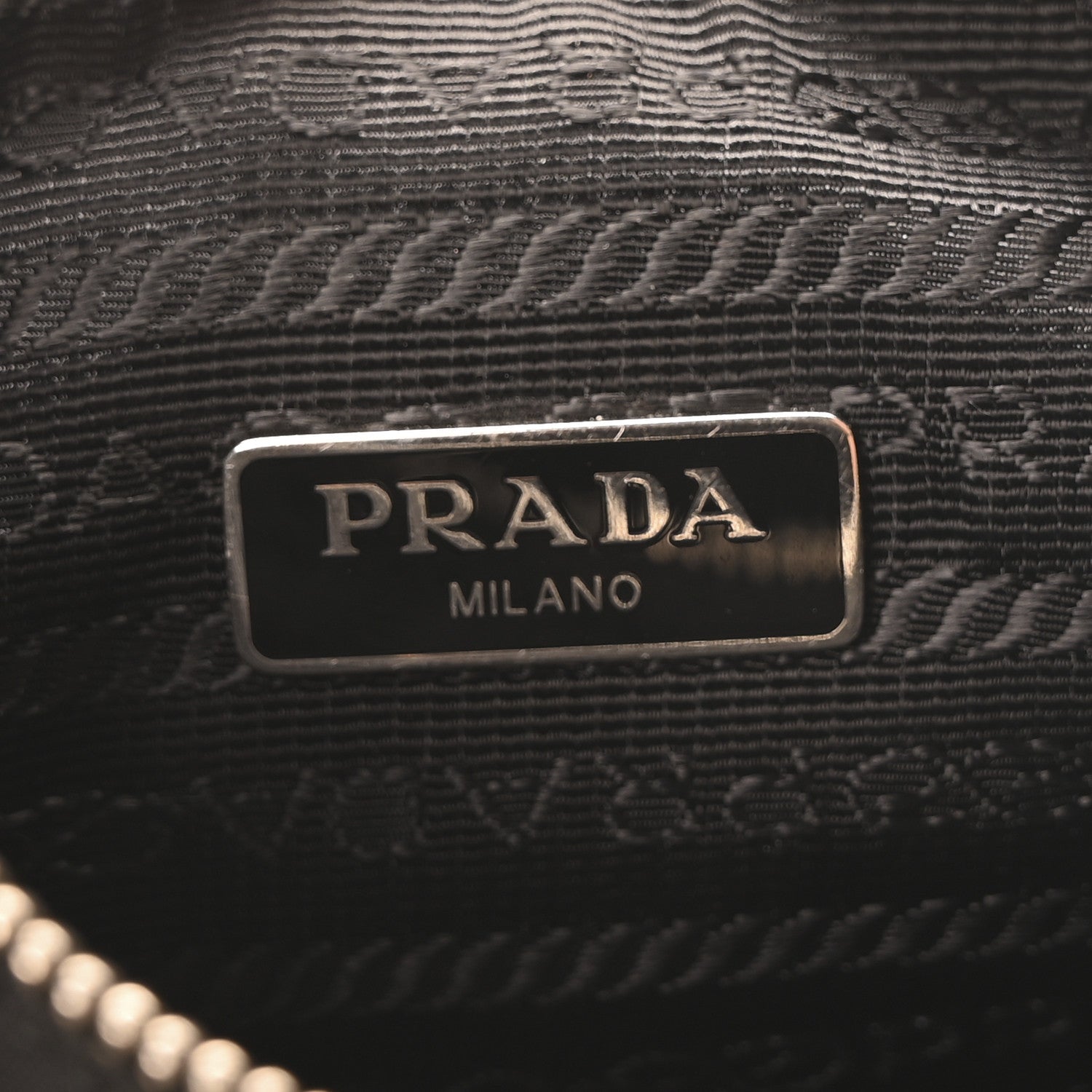 Prada Nylon Re-Edition 2005 Shoulder Bag Black 6 of 9