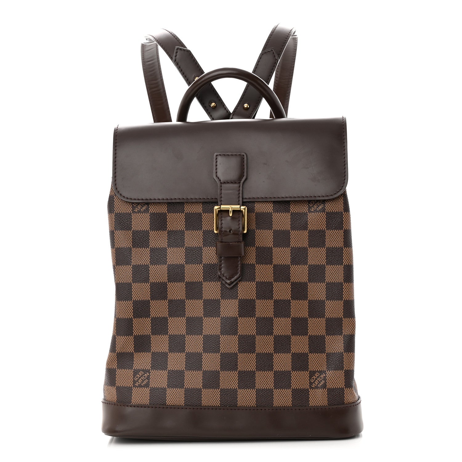 Louis Vuitton Damier Ebene Soho Backpack 1 of 11