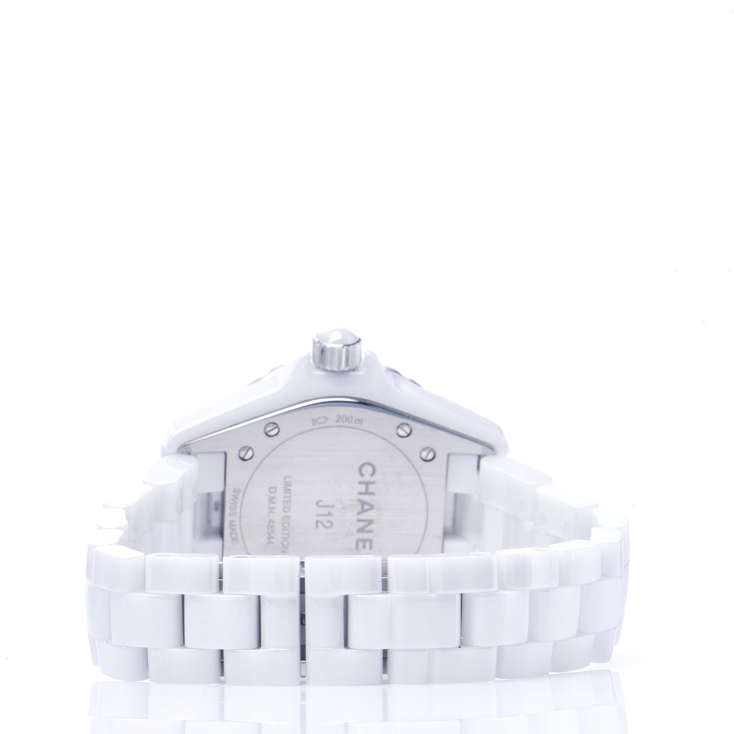 Stainless Steel Ceramic 33mm J12 Quartz Watch Pink
