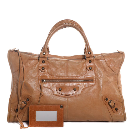 Balenciaga Chevre Classic Hardware Work Camel 12 of 12