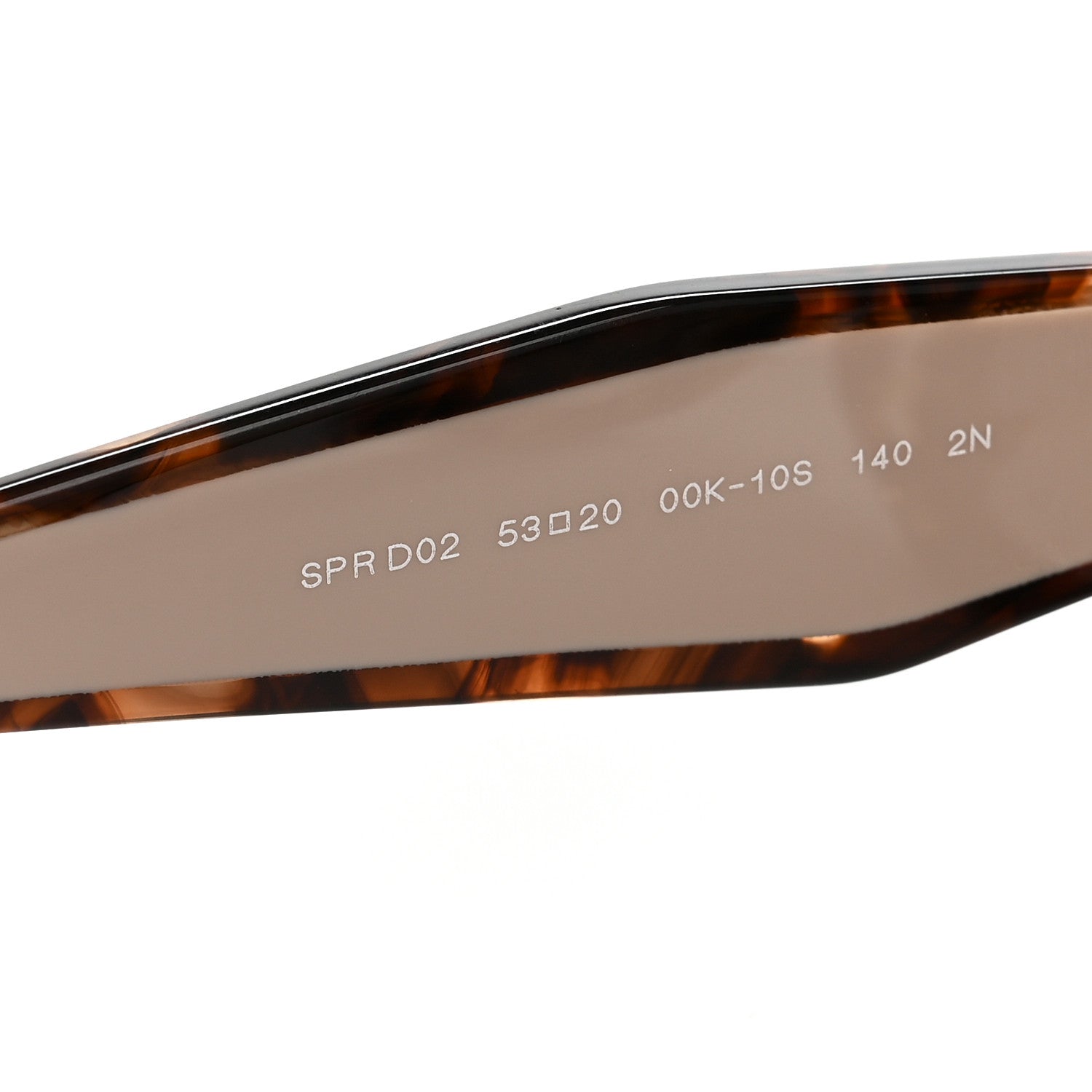 Prada Acetate Sunglasses SPR D02 Tortoise Dark Brown 5 of 7