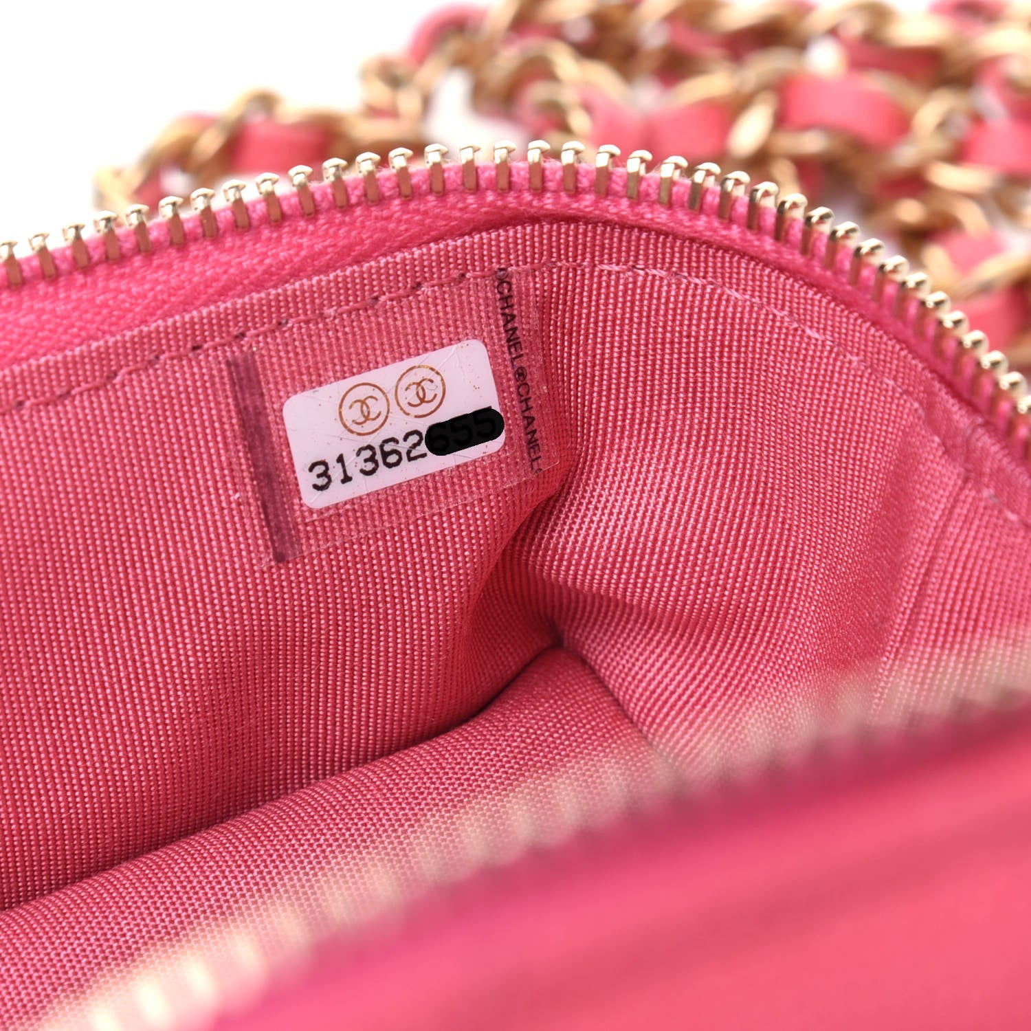 Chanel Caviar Quilted Mini Top Handle Vanity With Chain Pink 7 of 12