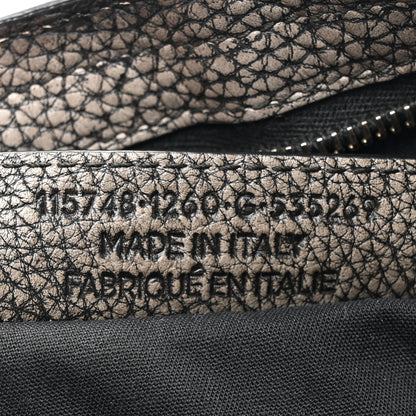 Balenciaga Grained Calfskin Classic Gold Hardware City Ombre Grey Gradient 7 of 14
