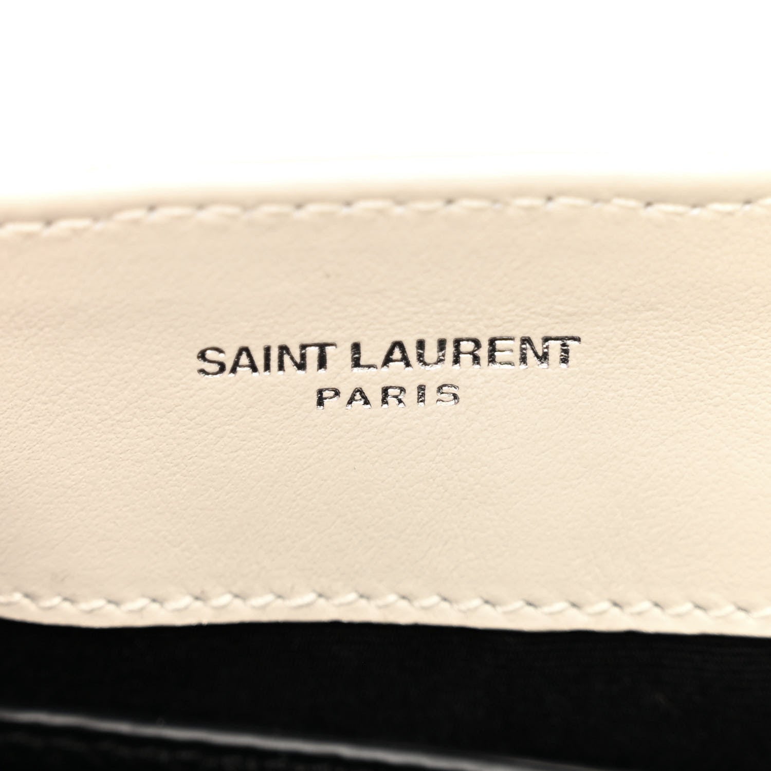 Saint Laurent Calfskin Y Quilted Monogram Small Loulou Chain Satchel Crema Soft 7 of 11