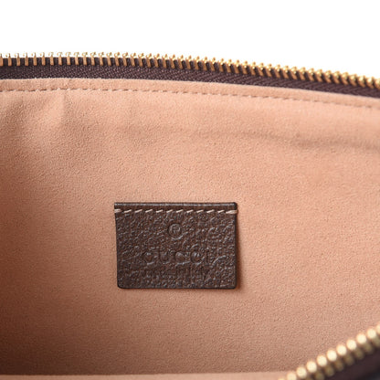 Gucci GG Supreme Monogram Large Ophidia Pouch Clutch Brown 6 of 11