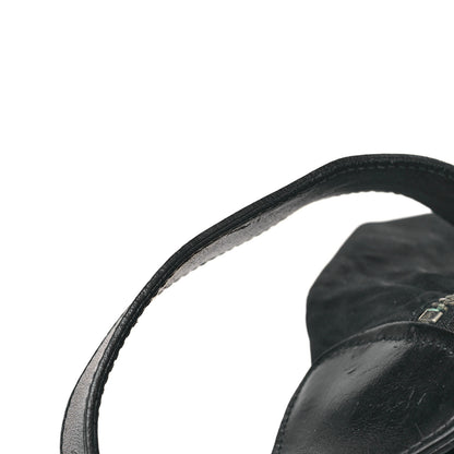 Prada Tessuto Nylon Shoulder Bag Black 12 of 13