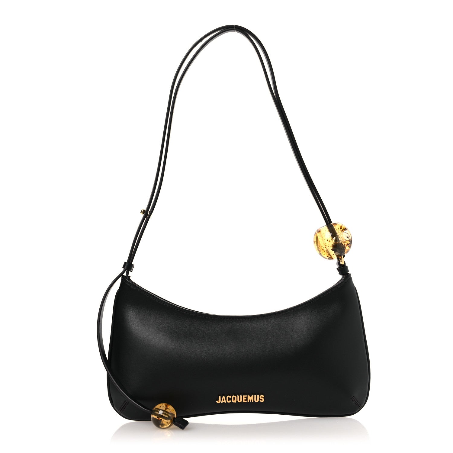 Jacquemus Smooth Calfskin Le Bisou Perle Black 1 of 11