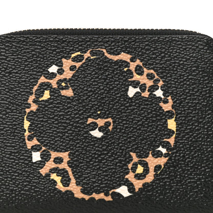 Louis Vuitton Monogram Giant Jungle Zippy Coin Purse Black 7 of 10