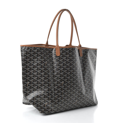 Goyard Goyardine Saint Louis GM Black Gold 3 of 8