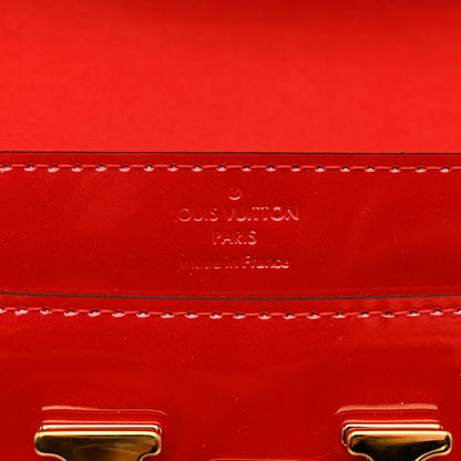 Louis Vuitton Patent Louise Clutch Cherry 5 of 10