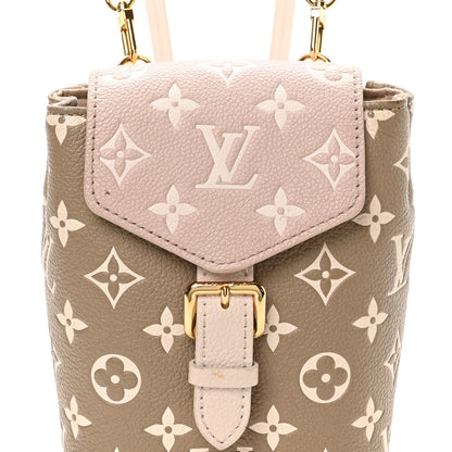 Louis Vuitton Empreinte Monogram Spring In The City Tiny Backpack Kaki Beige Cream 7 of 10