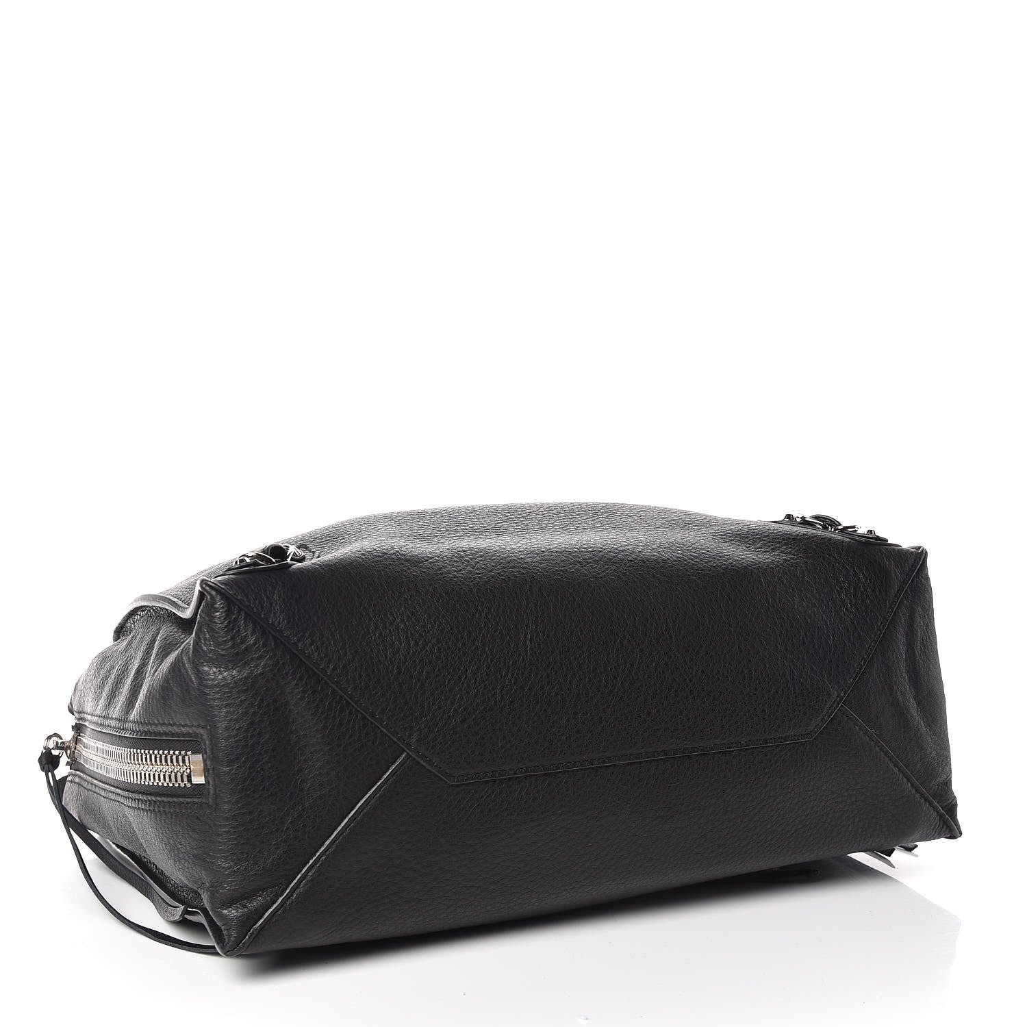 Balenciaga Veau Papier B4 Zip Around Tote Black 4 of 9