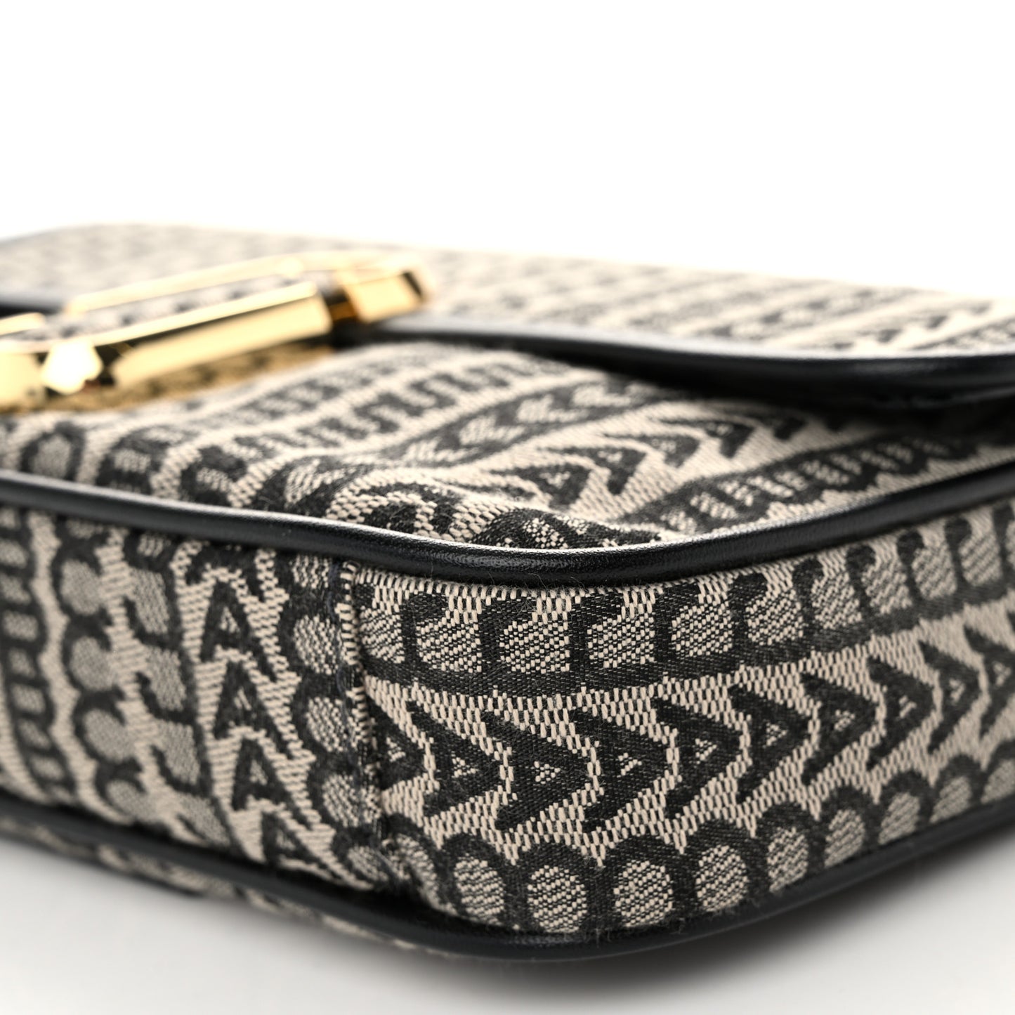 Cotton Jacquard The Monogram J Marc Shoulder Bag Beige Multi