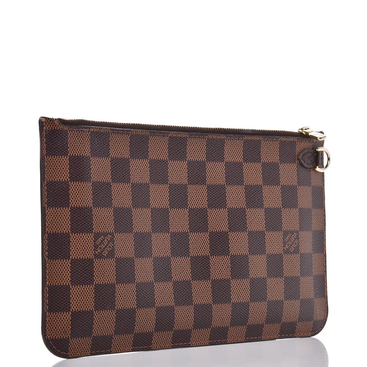 Louis Vuitton Damier Ebene Neverfull MM GM Pochette 3 of 8
