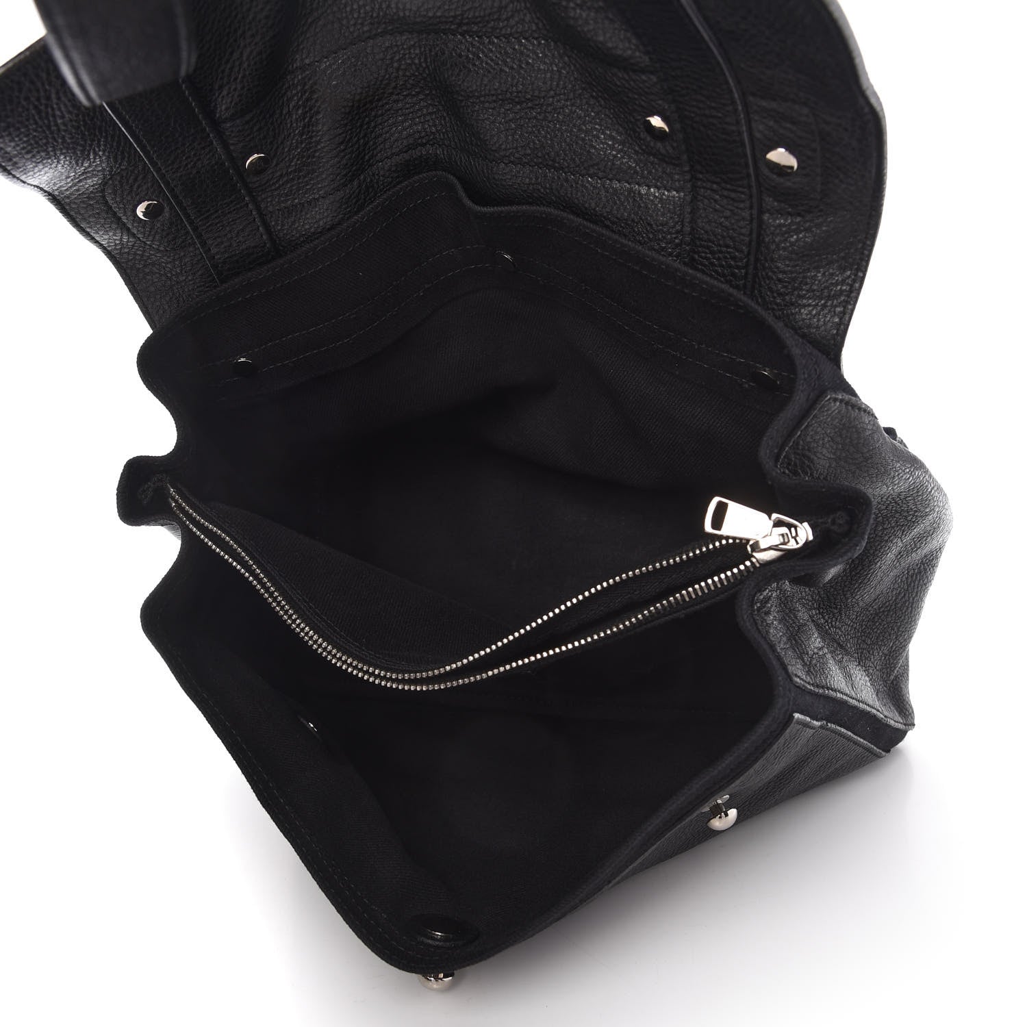Saint Laurent Calfskin Canvas Medium Muse Two Black 5 of 10