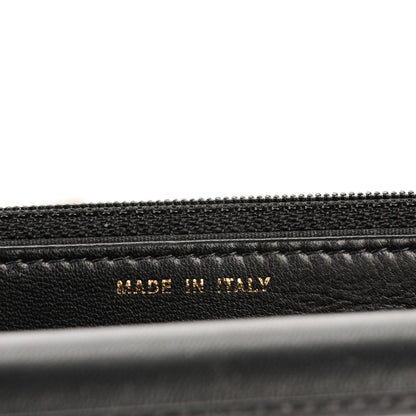 Chanel Lambskin Quilted Boy Wallet On Chain WOC Black 7 of 8