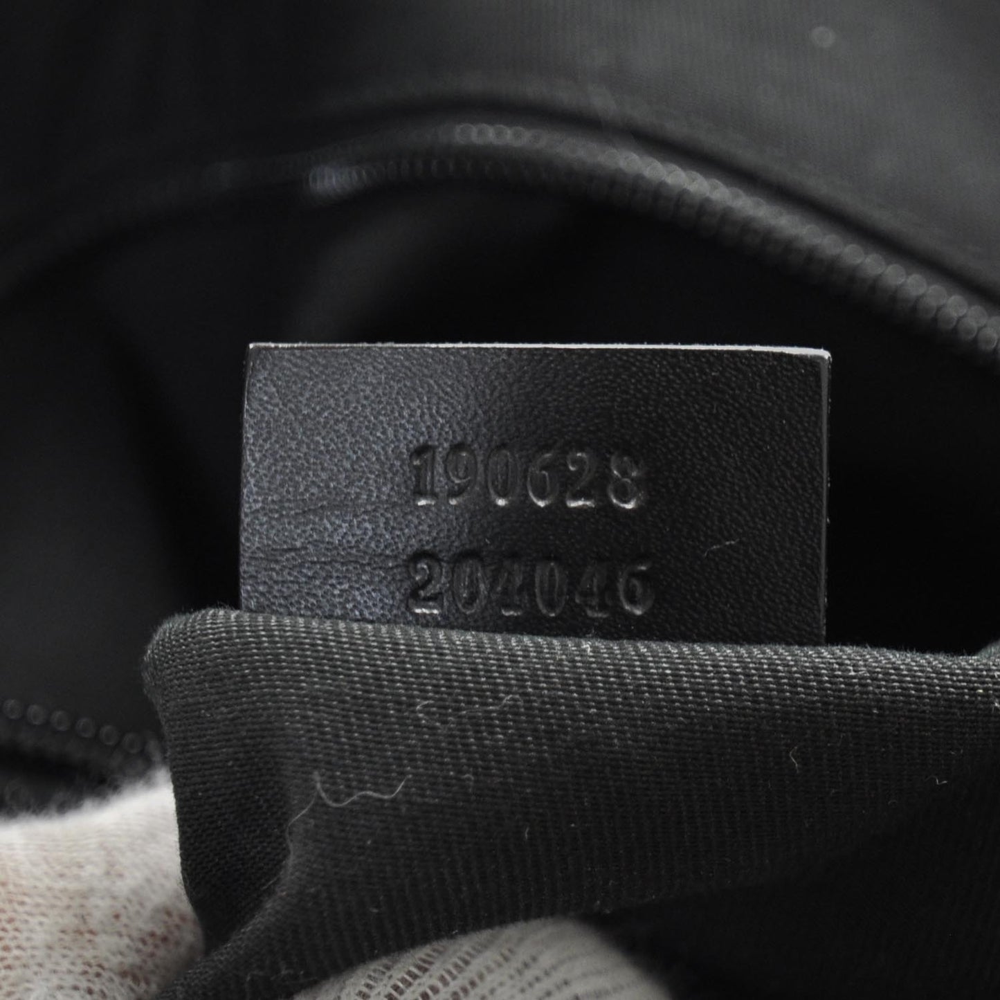 Monogram Large Messenger Bag Black
