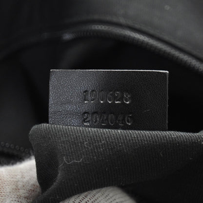 Gucci Monogram Large Messenger Bag Black 8 of 9