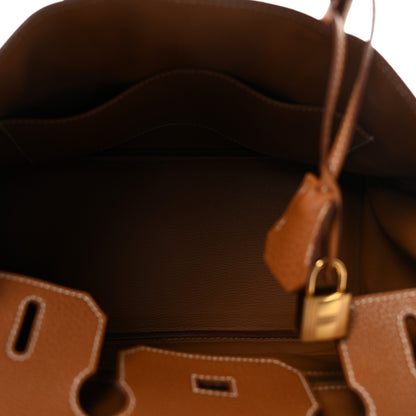 Hermes Togo Birkin 30 Gold 5 of 10