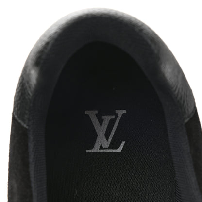 Louis Vuitton Monogram Eclipse Mens LV Trainer Sneakers 9 Black 7 of 10