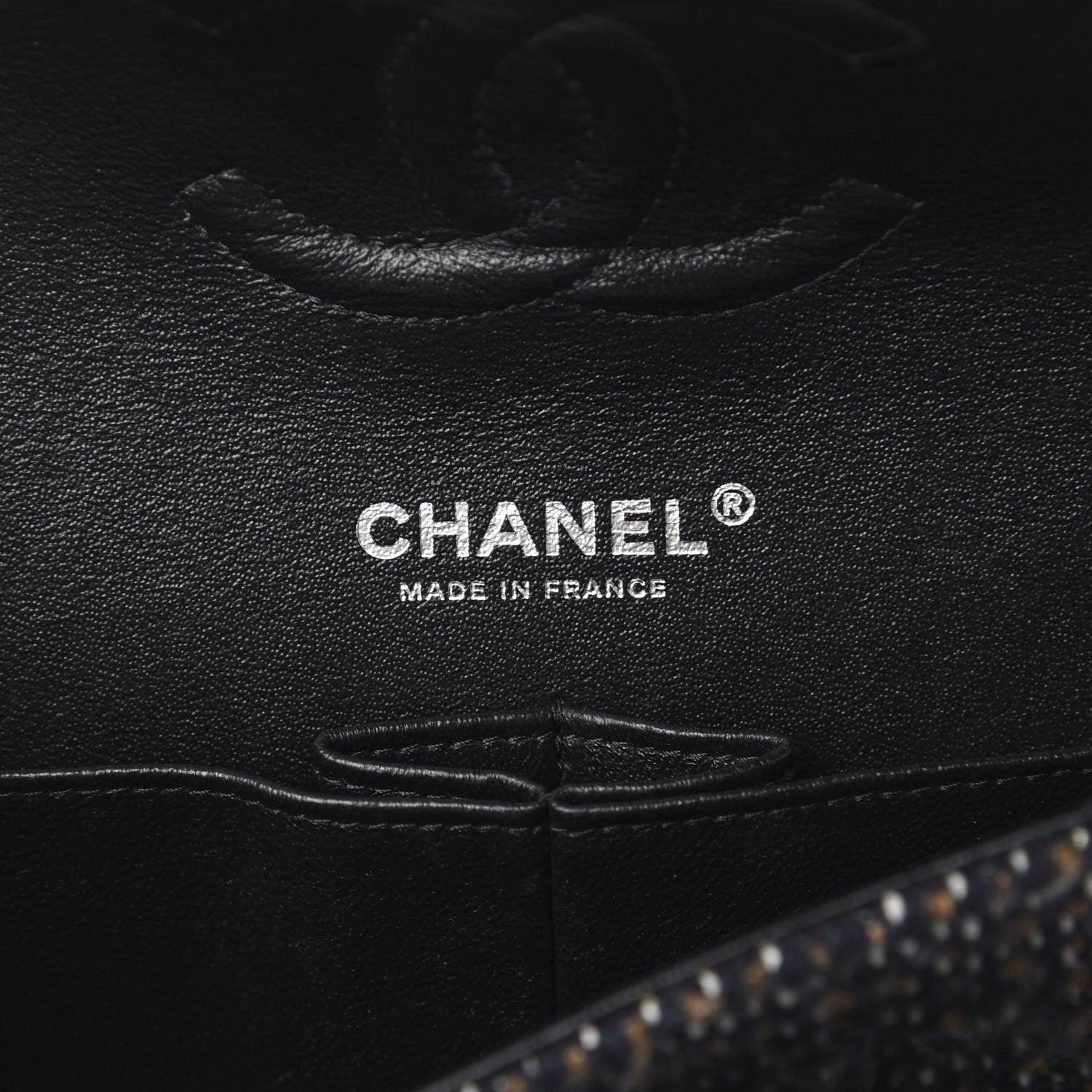 Chanel Tweed Quilted Medium Double Flap Multicolor 6 of 10