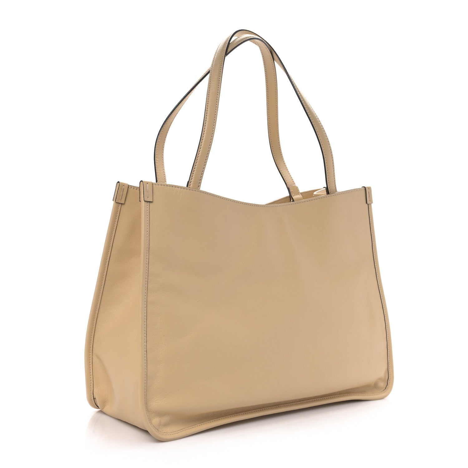 Gucci New Sakai Calfskin Lux Horsebit 1955 Tote Bag Bubble Tea 3 of 9