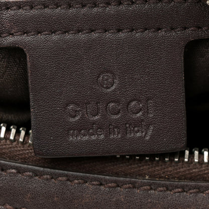 Gucci Guccissima Medium GG Twins Hobo Dark Brown 6 of 15