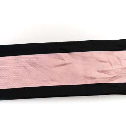 Christian Dior Silk Twill Cheetah Mitzah Scarf Black Pink Multicolor White Pink Multicolor 6 of 6