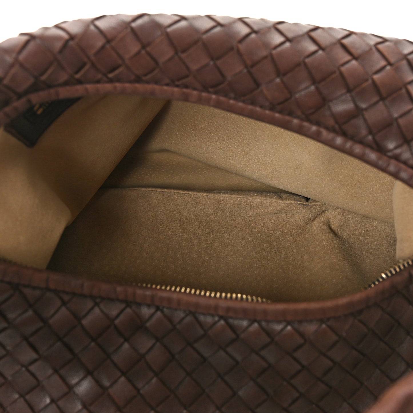 Nappa Intrecciato Medium Veneta Hobo Maple