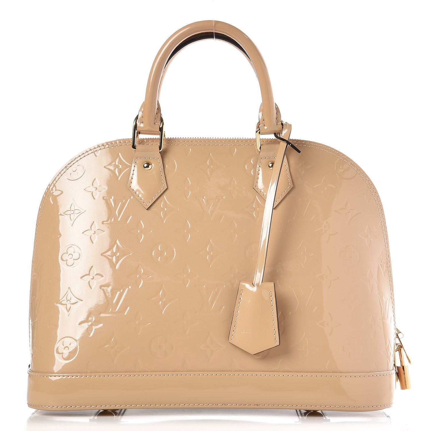 Louis Vuitton Vernis Alma PM Dune 1 of 7
