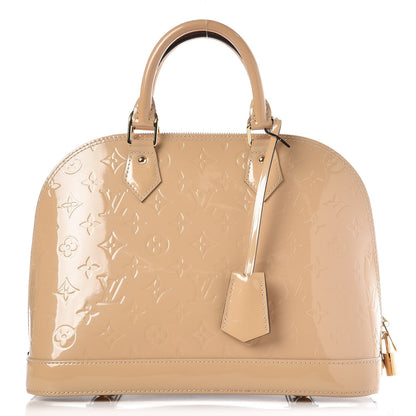Louis Vuitton Vernis Alma PM Dune 1 of 7