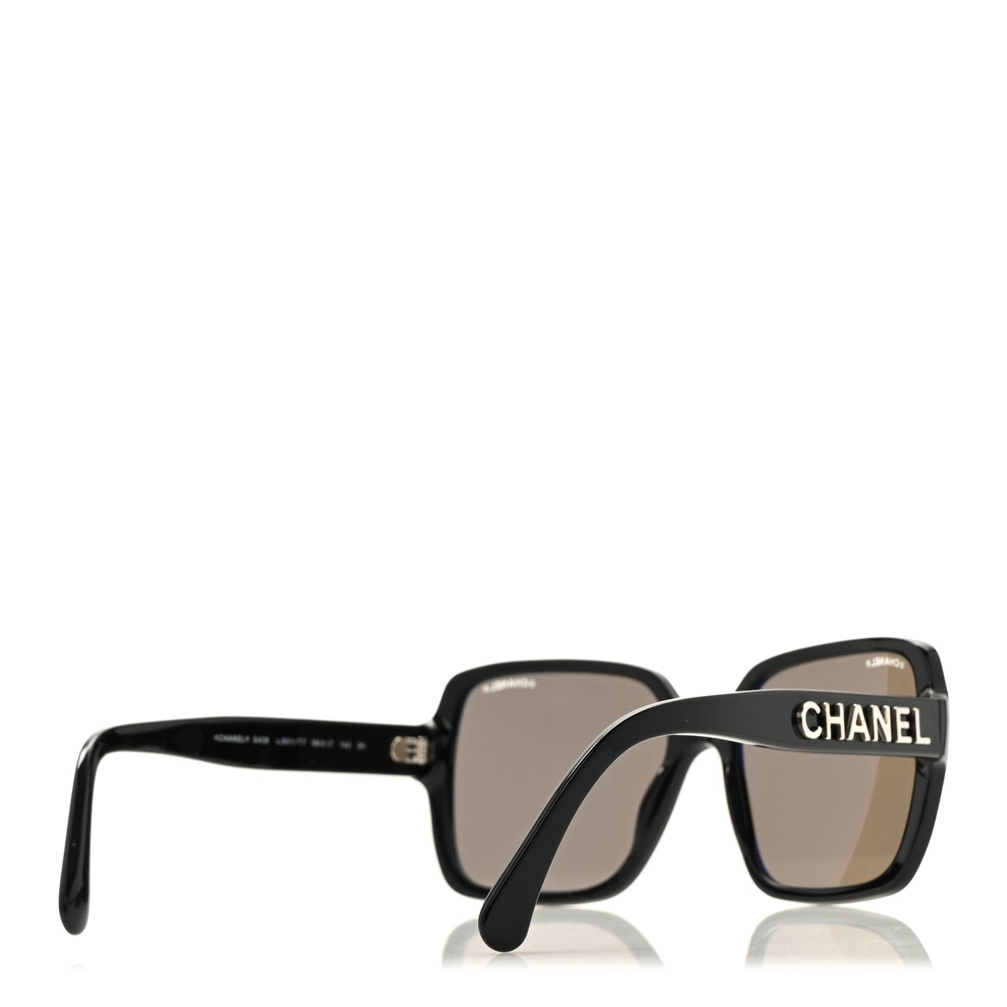 Acetate Square Sunglasses 5408 Black