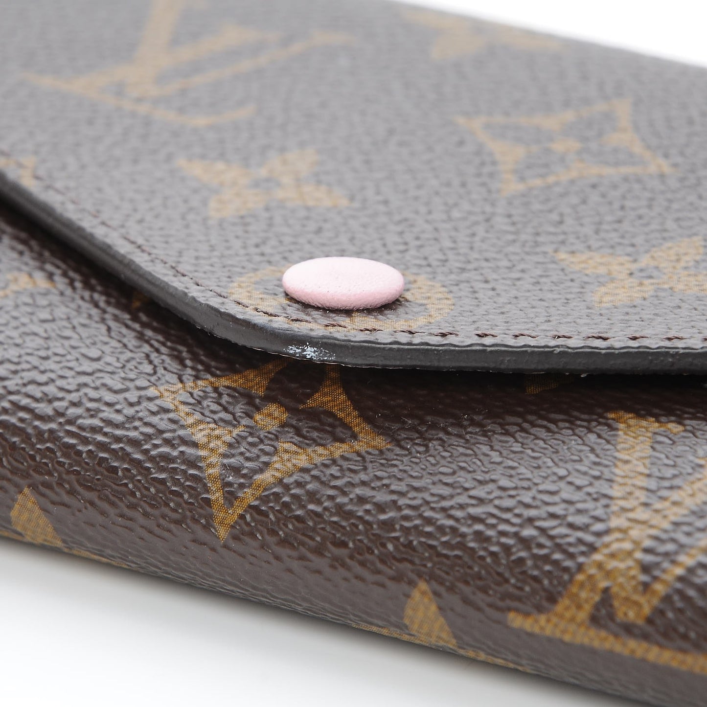 Monogram Josephine Wallet Rose Ballerine