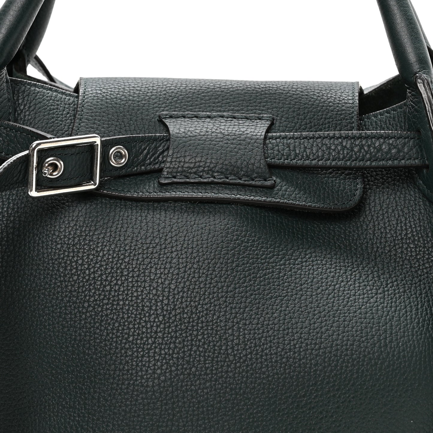 Supple Grained Calfskin Small Big Bag Amazone