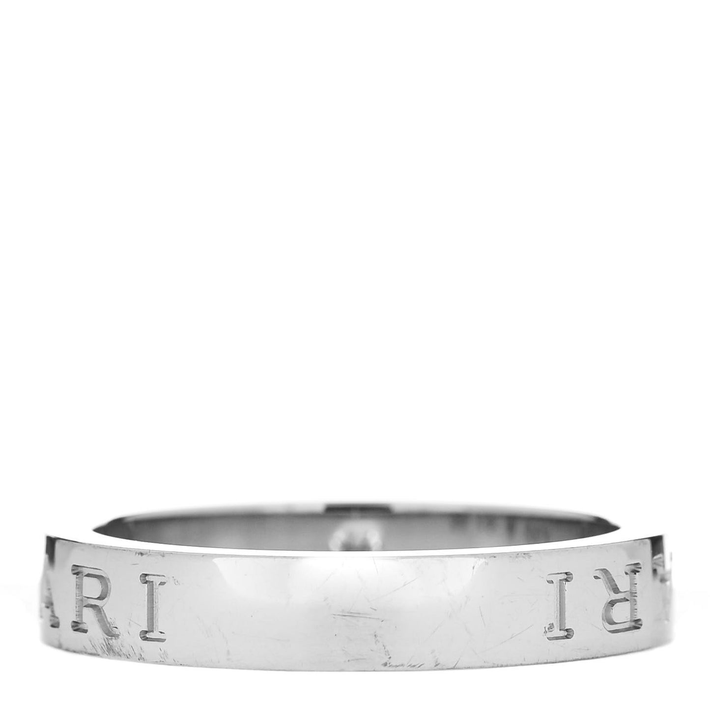 18K White Gold Diamond B.Zero1 Essential Band Ring 60 9