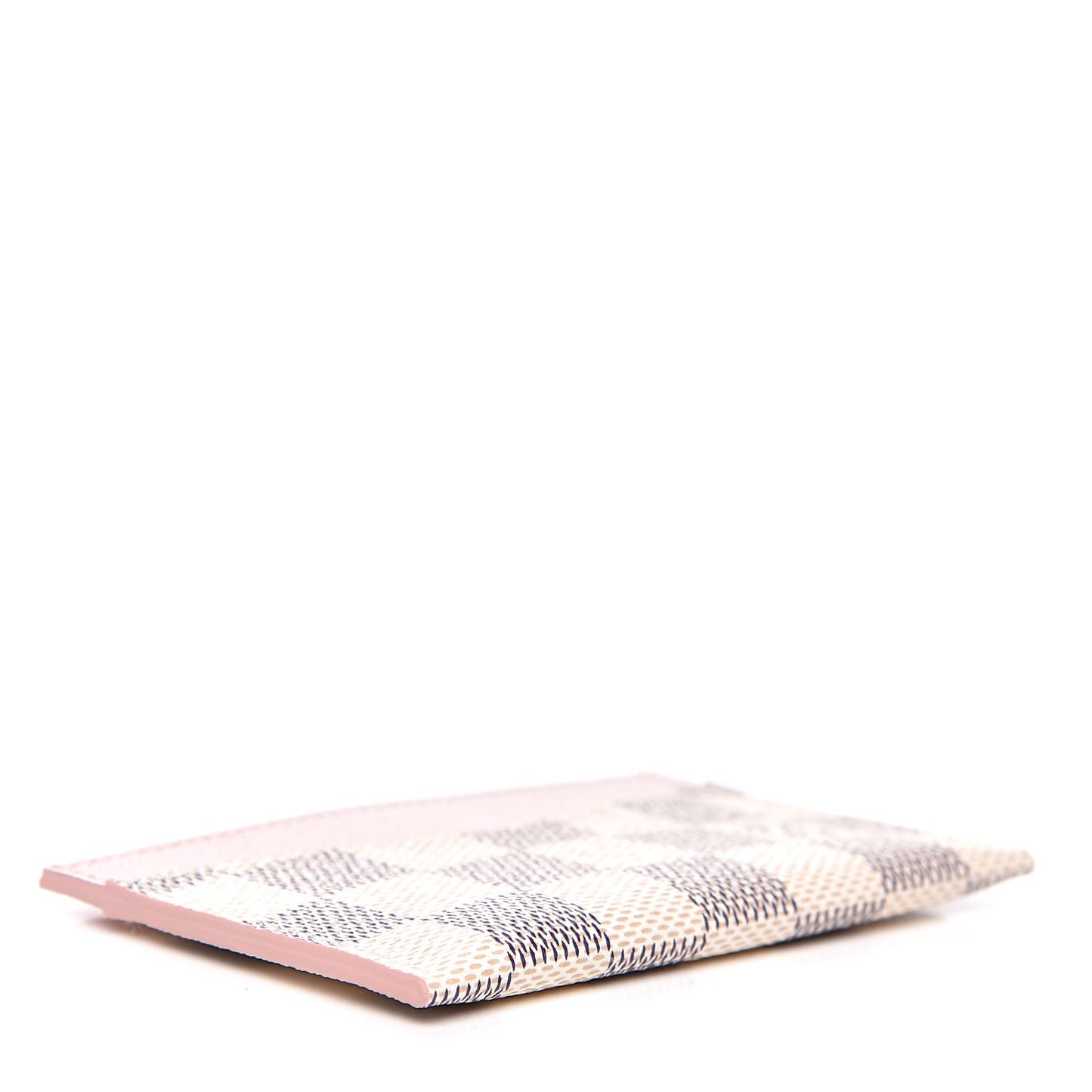 Damier Azur Daily Card Holder Rose Ballerine