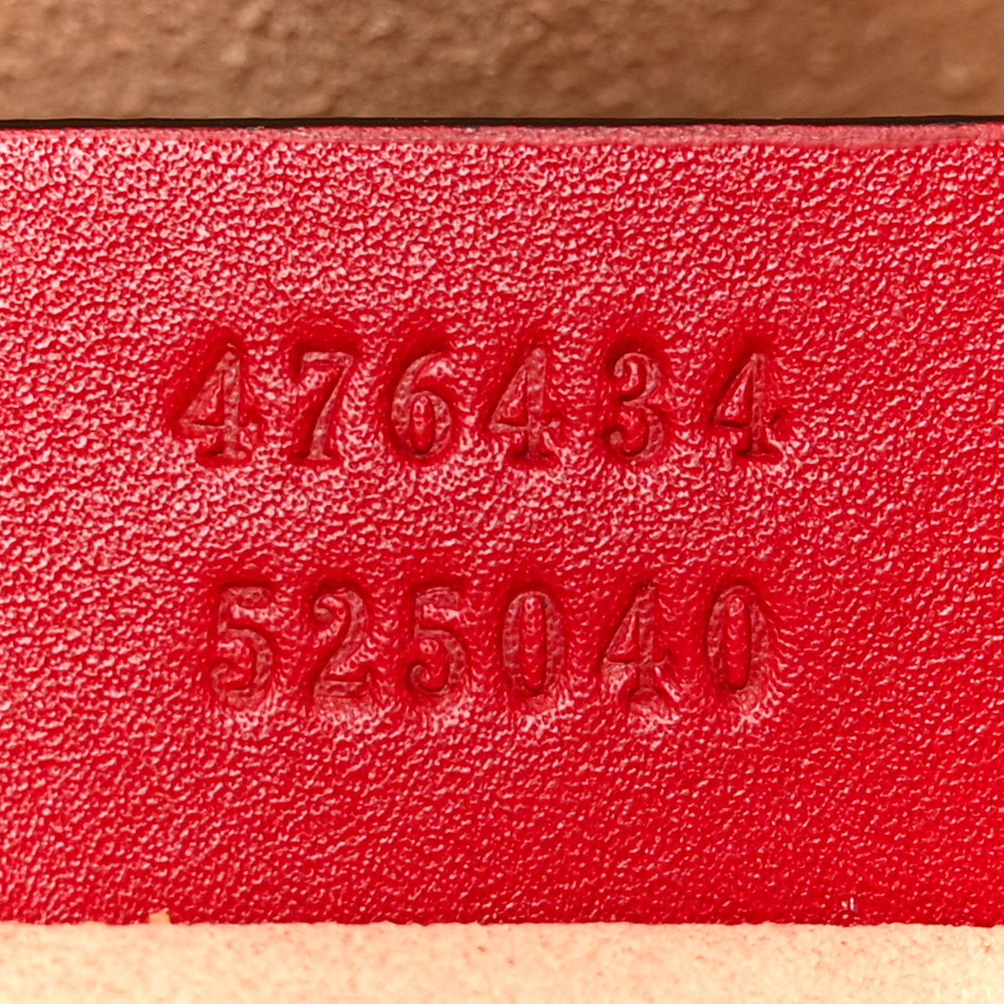 Calfskin Matelasse GG Marmont Belt Bag 85 34 Hibiscus Red