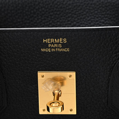 Hermes Togo Birkin 35 Black 6 of 12