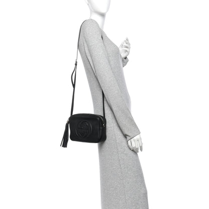 Gucci Pebbled Calfskin Small Soho Disco Bag Black 2 of 10
