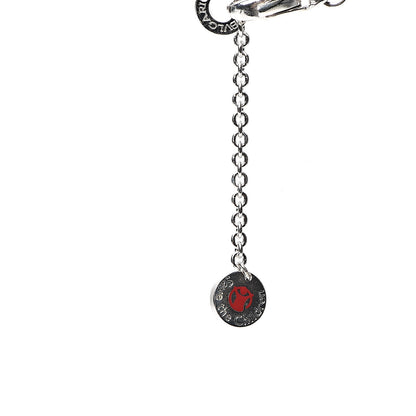 Bulgari Sterling Silver Ceramic Save The Children Pendant Necklace 3 of 4