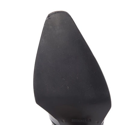 Hermes Calfskin Womens Vegas Ankle Boot 38 Black 8 of 11
