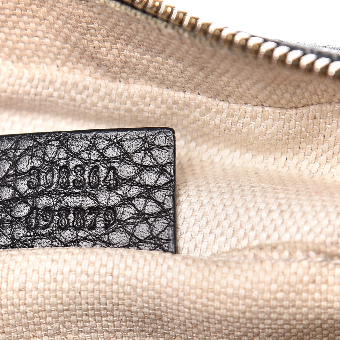 Pebbled Calfskin Small Soho Disco Bag Black