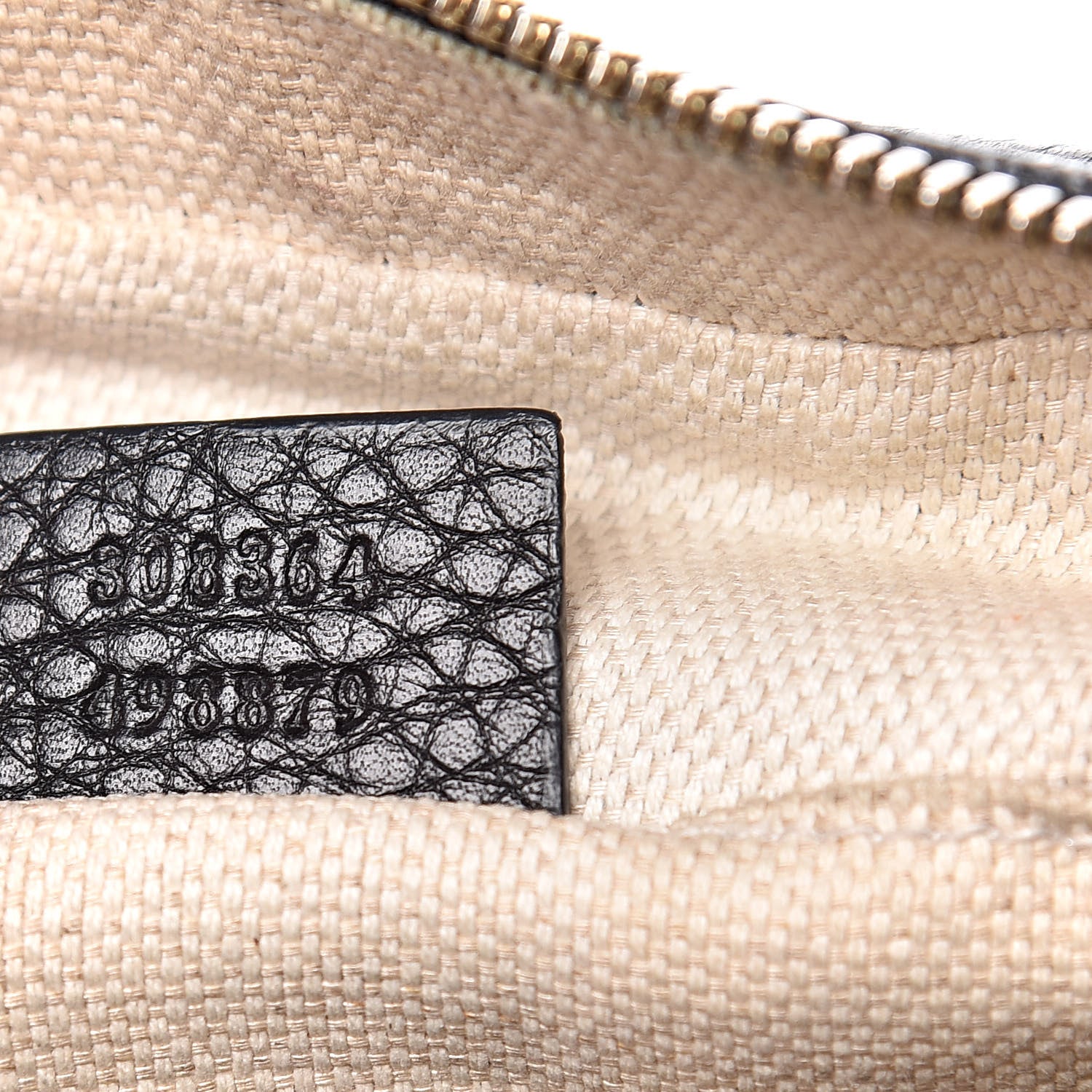 Gucci Pebbled Calfskin Small Soho Disco Bag Black 7 of 13